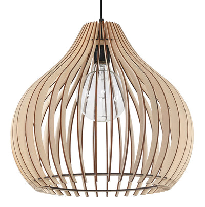 Sollux Lighting Suspension LED APRILLA, douille 1xE27, 220-240V, IP20, aluminium doré mat, CE RoHS