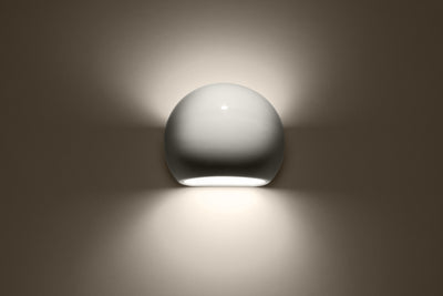 Applique murale LED Sollux Lighting GLOBE, IP20, 220-240V, 50W max, Aluminium Laiton Doré Mat, CE RoHS