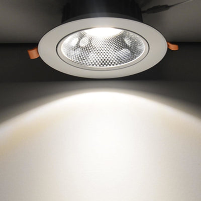 Spot encastré LED LCB 10.5W 3000K 220-240V IP20 CRI 80 puce Philips sans scintillement CE RoHS découpe 83mm