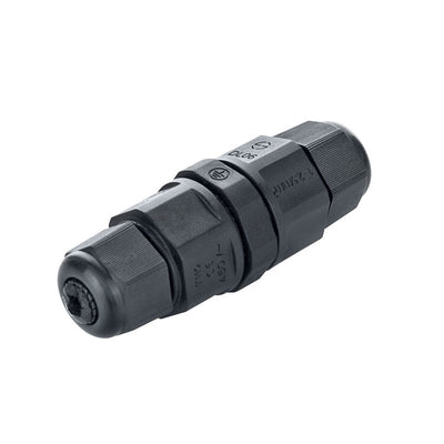 Aigostar LED connector waterdicht 3-aderig voor 0.5-2.5mm² kabels IP68 Zwart CE RoHS gecertificeerd