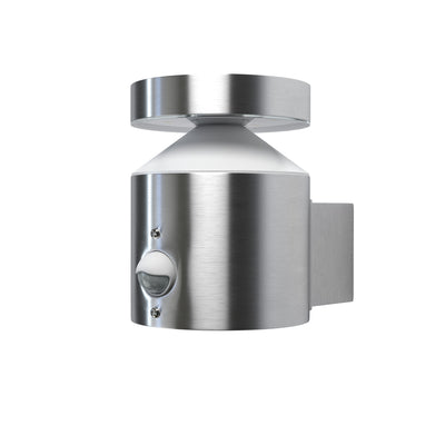 Ledvance ENDURA Style Cylinder Wand Sensor LED Buitenlamp 6W 3000K Roestvrij Staal IP44