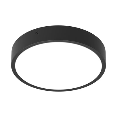 Ledvance hublot LED rond 9.5W noir, 3000K 4000K sélectionnable, 1220 lumens, IP65 IK10 applique plafonnier