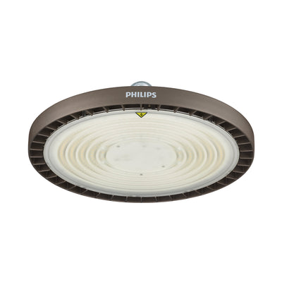 Philips Ledinaire Highbay LED 168W 20500 lumens 4000K IP65 IK06 Faisceau Large Boîtier Gris en Aluminium Injecté