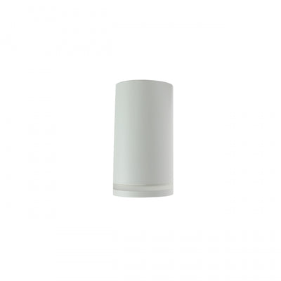Spectrum CHLOE Mini Ring plafonnier en saillie GU10 230V IP20 Aluminium blanc Ø55x107mm