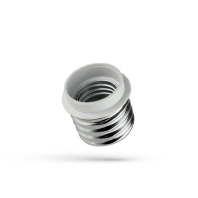 Adaptateur Spectrum LED E40 vers E27 convertisseur de douille, Blanc, max 50W usage intérieur