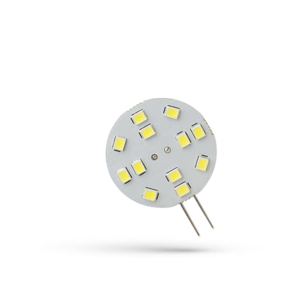 Ampoule LED Spectrum G4 12V 2W 230 lumens 6000K Blanc Froid faisceau 120° non dimmable éclairage intérieur