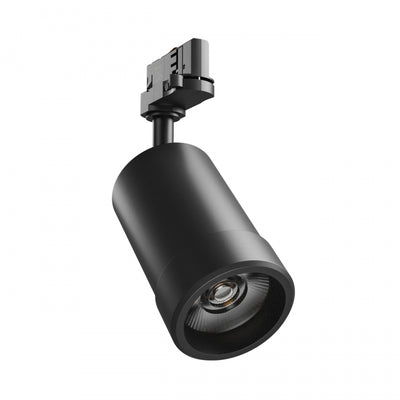 Spectrum PAVA BASIC LED Railspot 20W CCT 230V 3-Fase 20-45° Zwart IP20 2225 lumen CRI 80