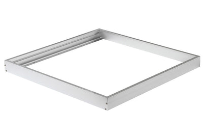Kit de cadre en aluminium TSONG pour panneau LED 60x60 cm, Finition argentée, IP20, 220-240V, Certifié CE RoHS