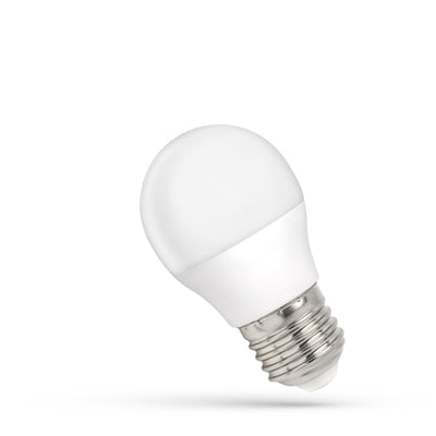 Ampoule LED Spectrum G45 E27 230V 4W lumière froide 6000K pour espaces intérieurs 750 lumens IP20 non dimmable