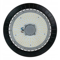 Tsong LED High Bay UFO 100W 15000 lumens gradable 1-10V 3000K puce Philips IP20 CRI 80 CE RoHS Noir
