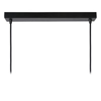 Lucide RUBEN hanglamp, 4xE27 fittingen, Zwart & Satijn messing, metalen armatuur, 1520mm hoogte, IP20 dimbaar