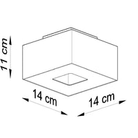 Plafondspot MONO 1 zwart