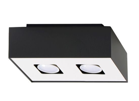 Plafondspot MONO 2 zwart