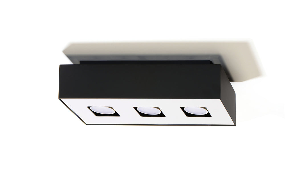 Plafondspot MONO 3 zwart