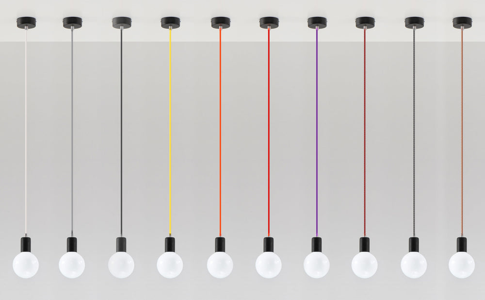 Hanglamp EDISON violet