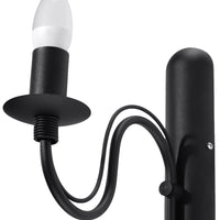 Wandlamp MINERWA zwart