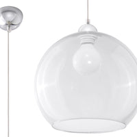 Hanglamp BALL transparent