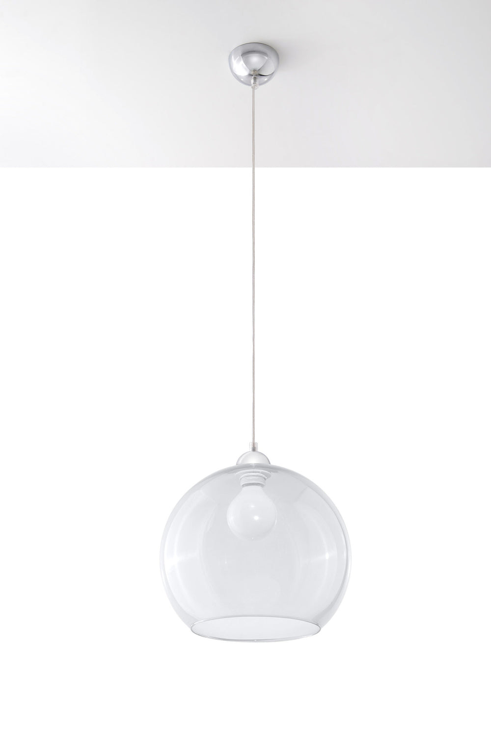 Hanglamp BALL transparent