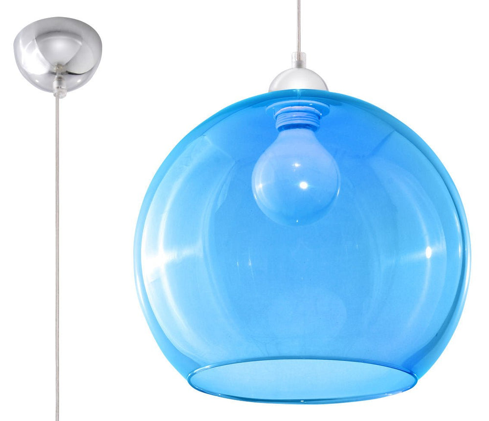 Hanglamp BALL blauw