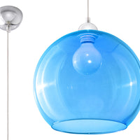 Sollux Lighting BALL LED hanglamp, IP20, 220-240V, max 50W, Mat Goud Messing afwerking