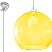 Hanglamp BALL geel