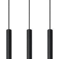 LED Hanglamp zwart PASTELO - 3 x G9 aansluiting