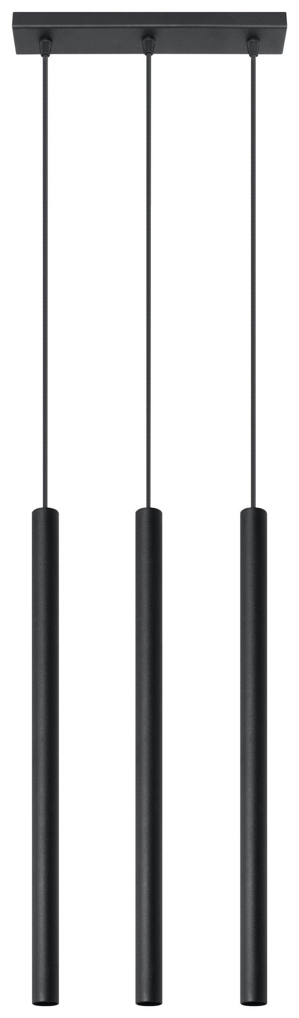 LED Hanglamp zwart PASTELO - 3 x G9 aansluiting
