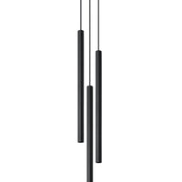 LED Hanglamp zwart PASTELO - 3 x G9 aansluiting