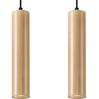 Hanglamp LINO 2 hout 