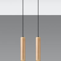 Hanglamp LINO 2 hout 