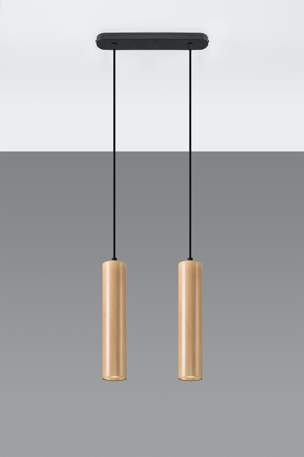 Hanglamp LINO 2 hout 