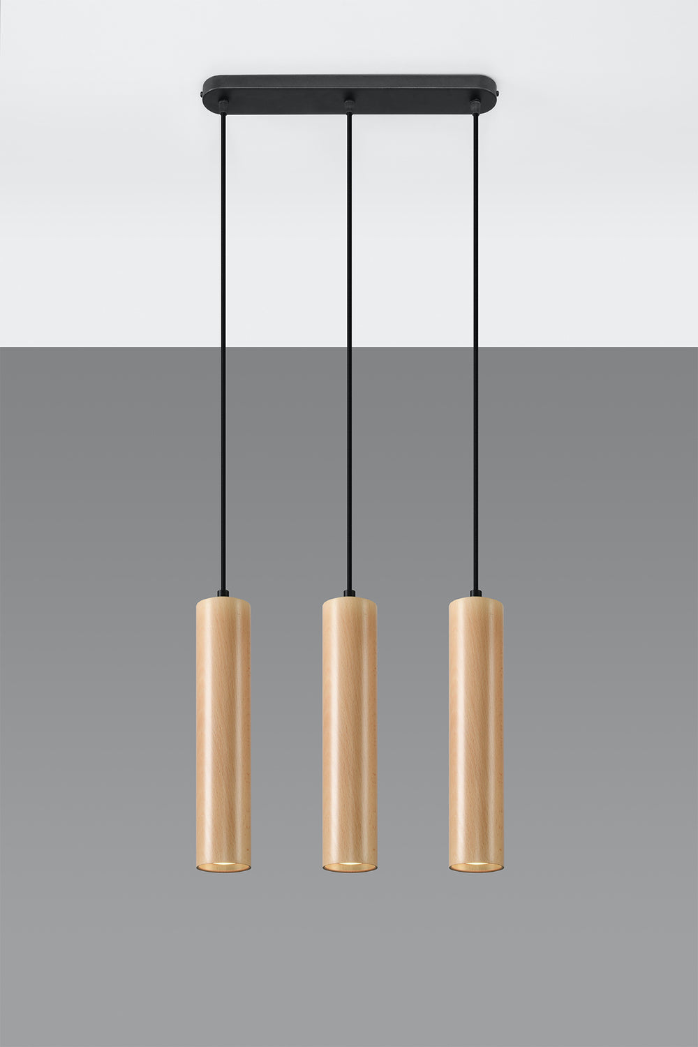 Hanglamp LINO 3 hout 