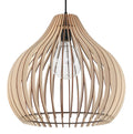 Sollux Lighting Suspension LED APRILLA, douille 1xE27, 220-240V, IP20, aluminium doré mat, CE RoHS
