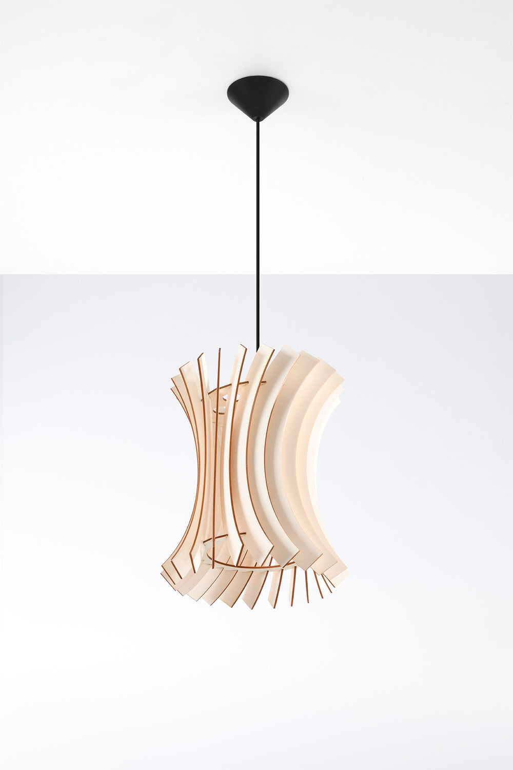 Hanglamp ORIANA hout 