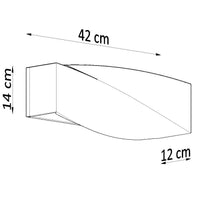 Wandlamp SIGMA beton 