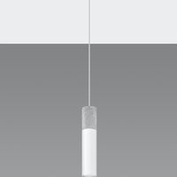 LED Hanglamp wit beton BORGIO - 1 x GU10 aansluiting
