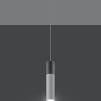 LED Hanglamp wit beton BORGIO - 1 x GU10 aansluiting
