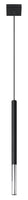 LED Hanglamp zwart chrome MOZAICA - 1 x G9 aansluiting