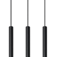 LED Hanglamp zwart koper MOZAICA - 3 x G9 aansluiting
