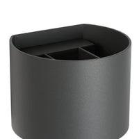 Applique murale LED Lucide XIO, dimmable G9 3.5W 2700K, angle de faisceau réglable, aluminium moderne Gris Foncé