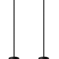 LED Hanglamp zwart chrome LOOPEZ - 2 x GU10 aansluiting