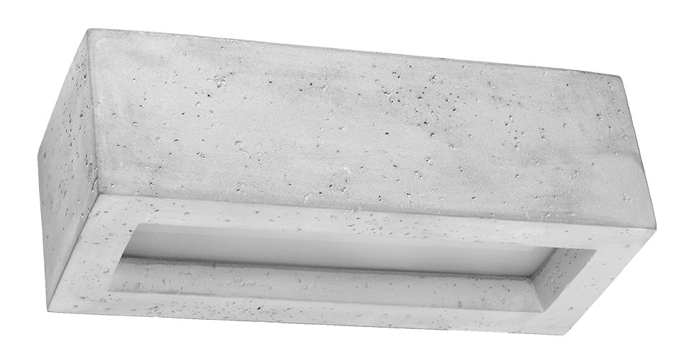 LED Wandlamp beton VEGA 30 - 1 x E27 aansluiting 