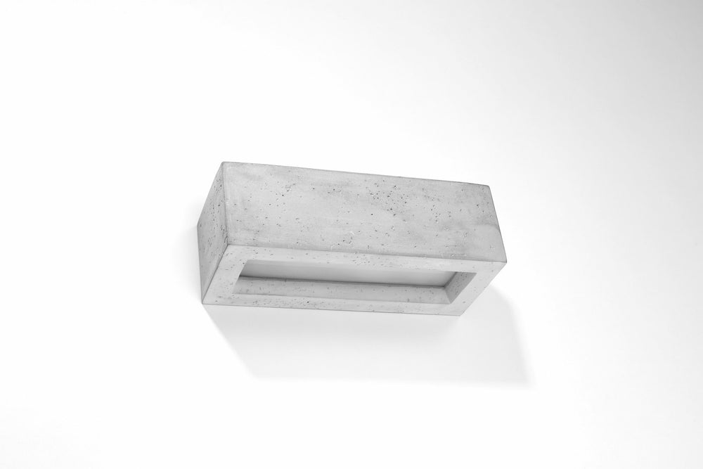 LED Wandlamp beton VEGA 30 - 1 x E27 aansluiting 