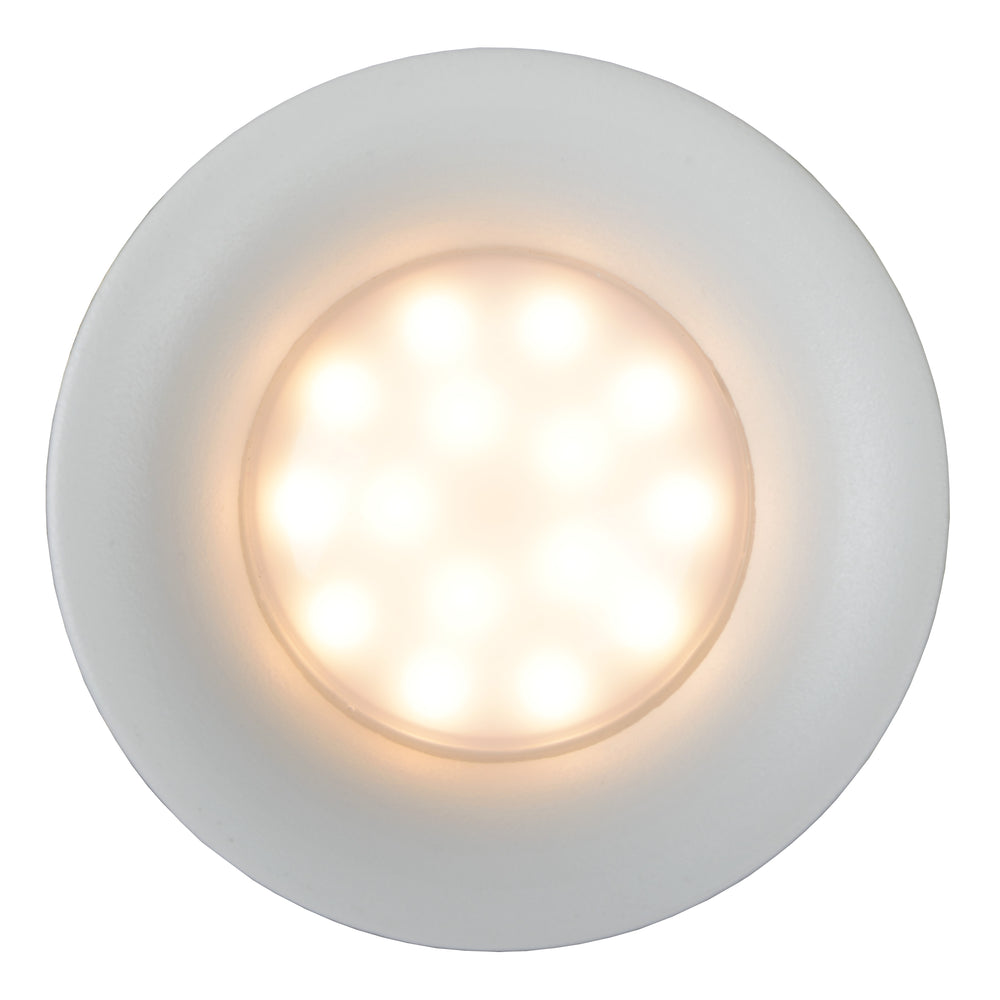 Lucide ZIVA LED inbouwspot voor badkamer, GU10-fitting, IP44, rond aluminium, Sand White, Ø84mm