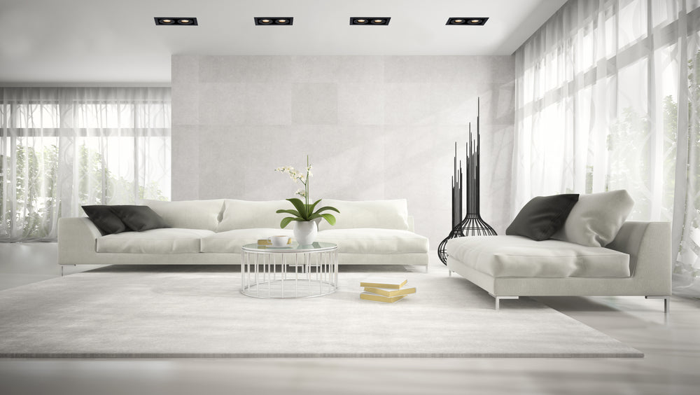 Lucide CHIMNEY inbouwspot 2xGU10 Zandzwart Aluminium IP20 220-240V 205x115mm modern design