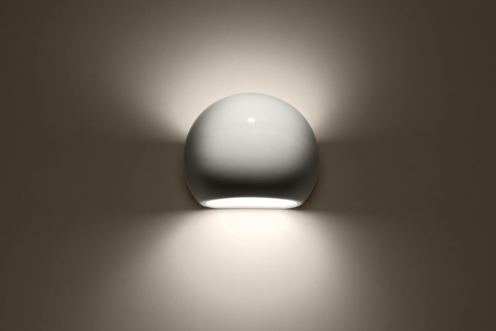 Sollux Lighting LED lamp 50W aluminium globe, IP20, 220-240V, 4000K, matte goud afwerking