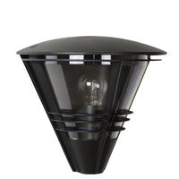 Lucide LIVIA wandlamp Zwart, modern aluminium, E27 fitting, 60W max, IP44 buiten binnen verlichting
