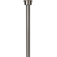 Poteau lanterne d’extérieur Lucide Zico, IP44 acier inoxydable, 1xE27 60W max, hauteur 1000mm design classique