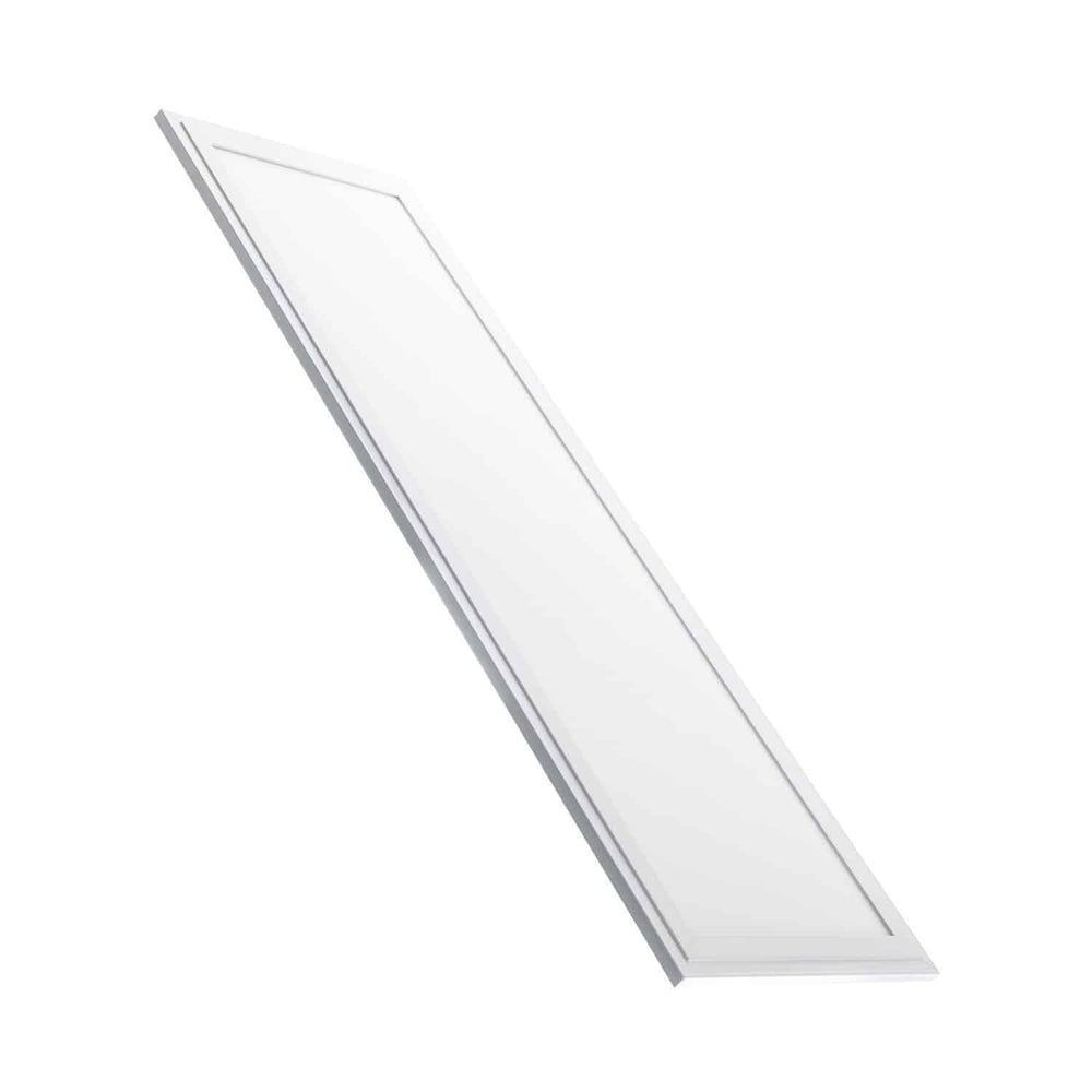 lcb panneau led 150x30cm 40w 4800 lumen 3000k ugr22 opal
