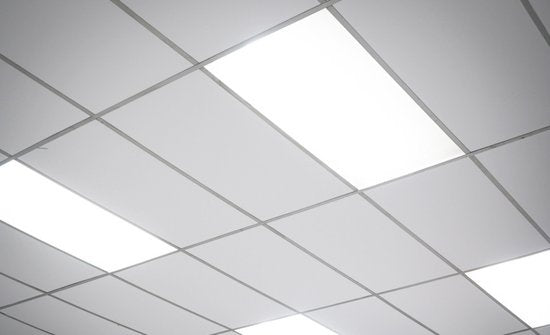 panneau LED LCB 120x60cm rétroéclairé éco 60W 6000K 6600 lumens UGR22 blanc opale